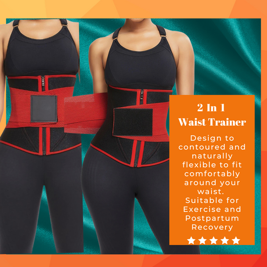 2 in 1 Waist Trainer